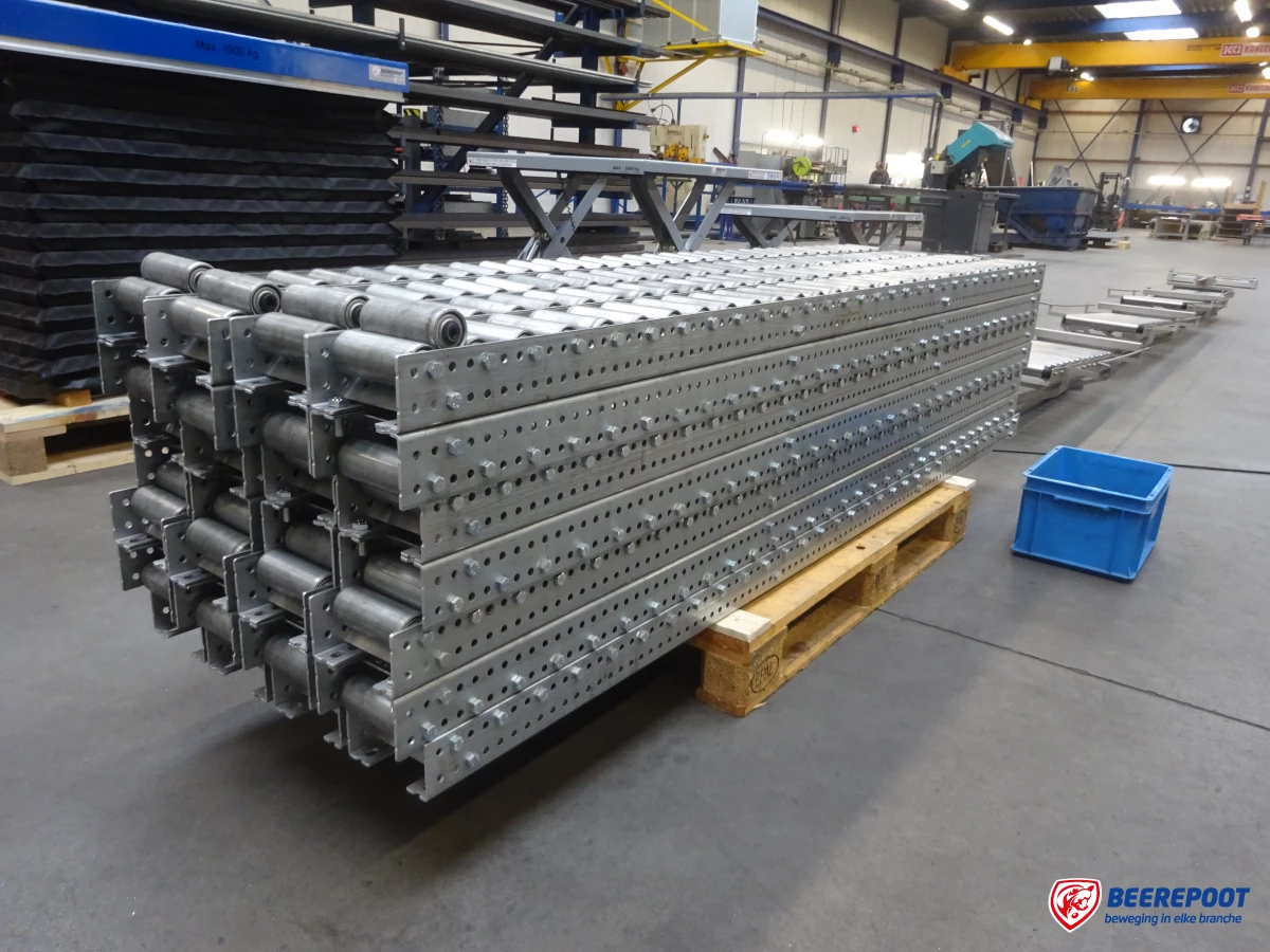 Rollenbanen, zwaartekracht